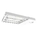 Série Flex Luminaire DEL de périmètre 260W/280W/300W 3000K/4000K/5000K 120-347V fini blanc