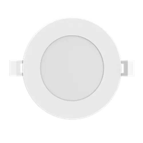 Encastré DEL mince 6" 12W 1100lm 2700/3000/3500/4000/5000K Sélectionnable 120-347V graduable finition blanche